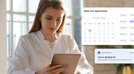 instant estimate and appointment