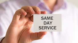 Same-Day Service