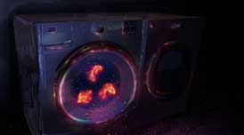Stop using sparking, smoke, a burning smell